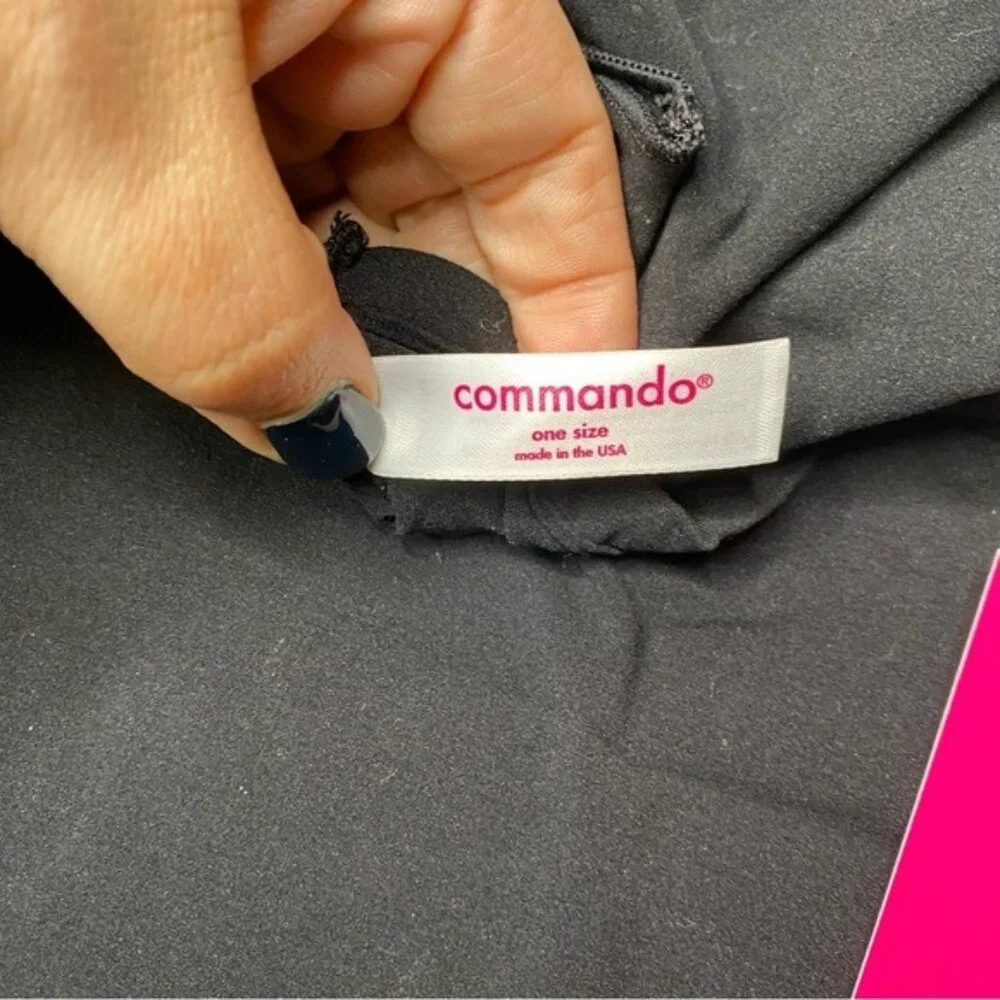 NWT Commando Seamless Mockneck Thong Bodysuit in Black - Picture 9 of 10